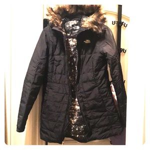 North face insulated parka